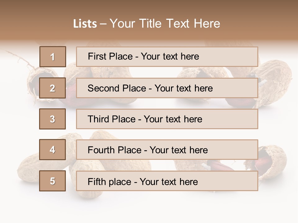 Ingredient Diet Open PowerPoint Template