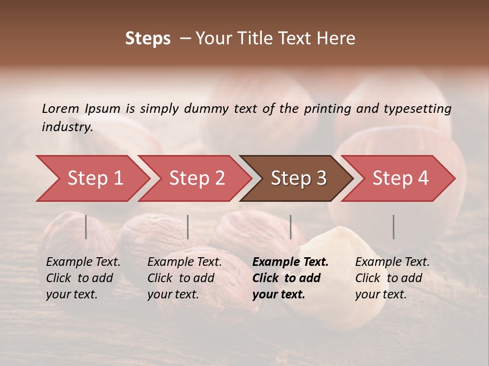 Light Natural Backdrop PowerPoint Template