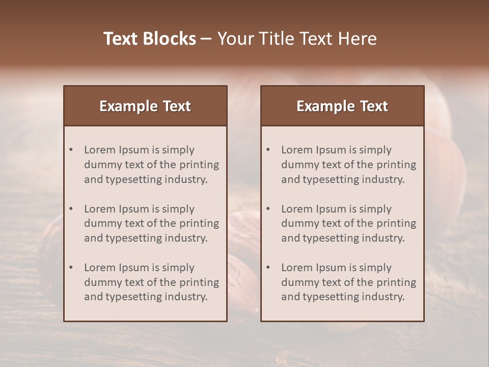 Light Natural Backdrop PowerPoint Template
