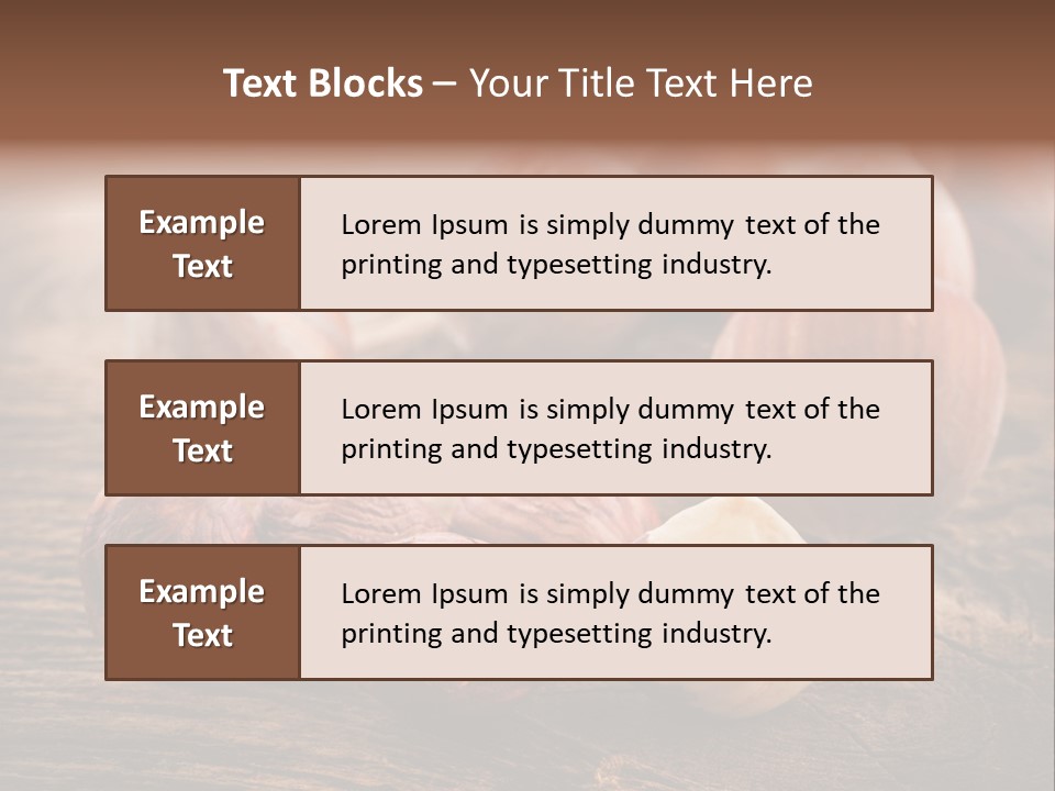 Light Natural Backdrop PowerPoint Template