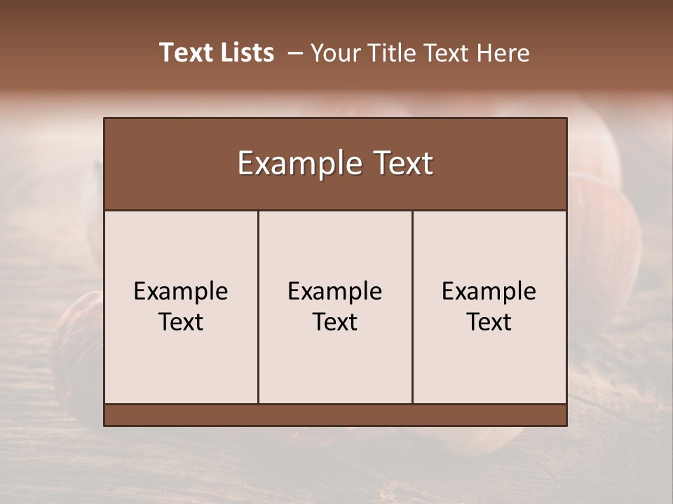 Light Natural Backdrop PowerPoint Template
