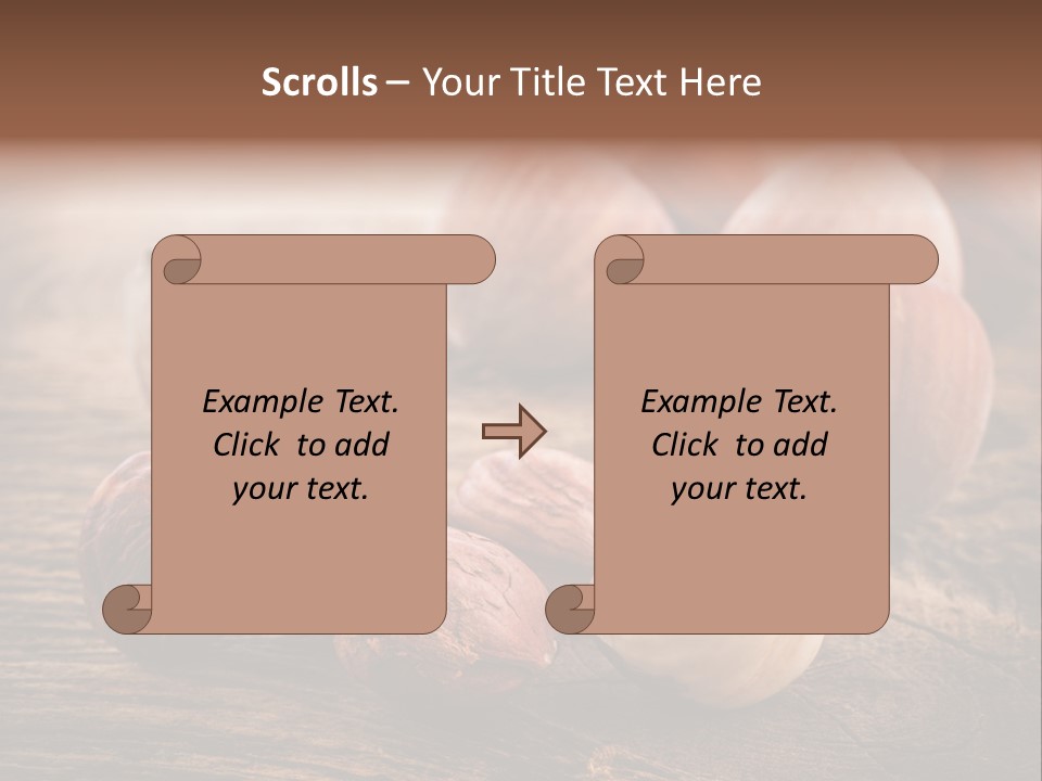 Light Natural Backdrop PowerPoint Template