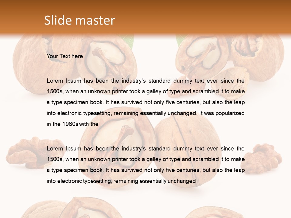 Nature Natural Closeup PowerPoint Template