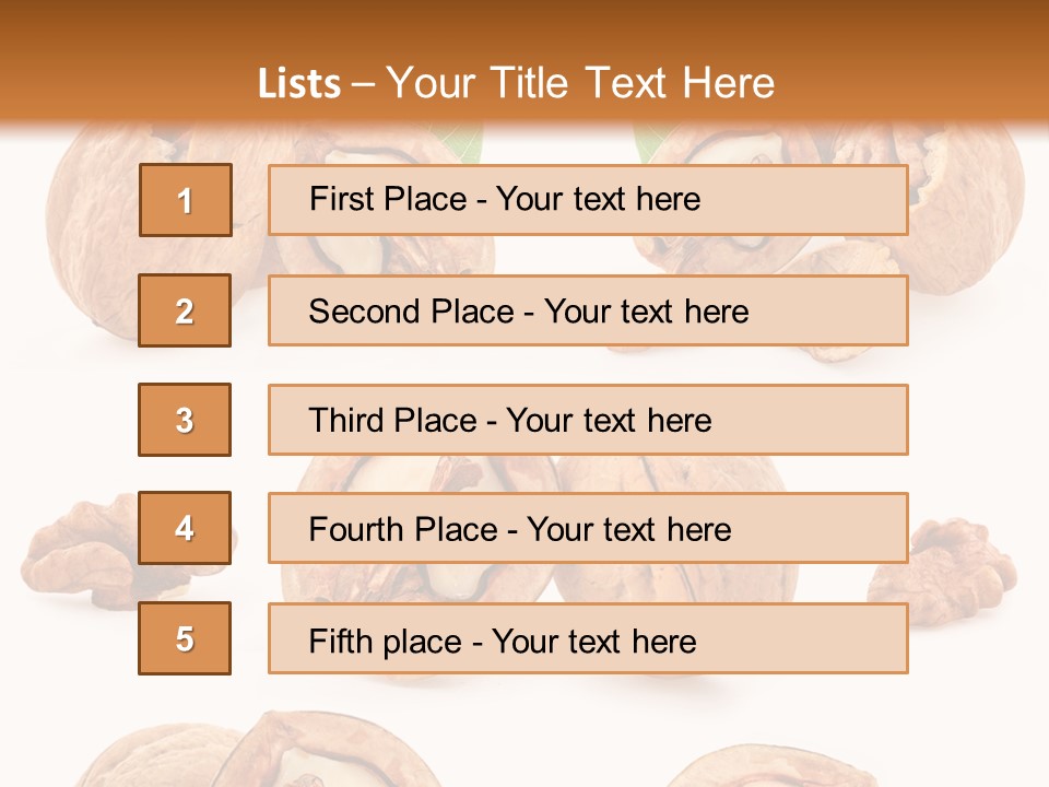 Nature Natural Closeup PowerPoint Template