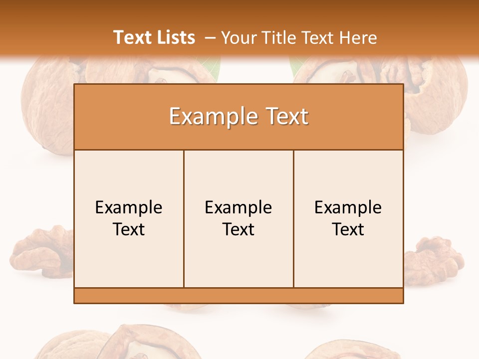 Nature Natural Closeup PowerPoint Template