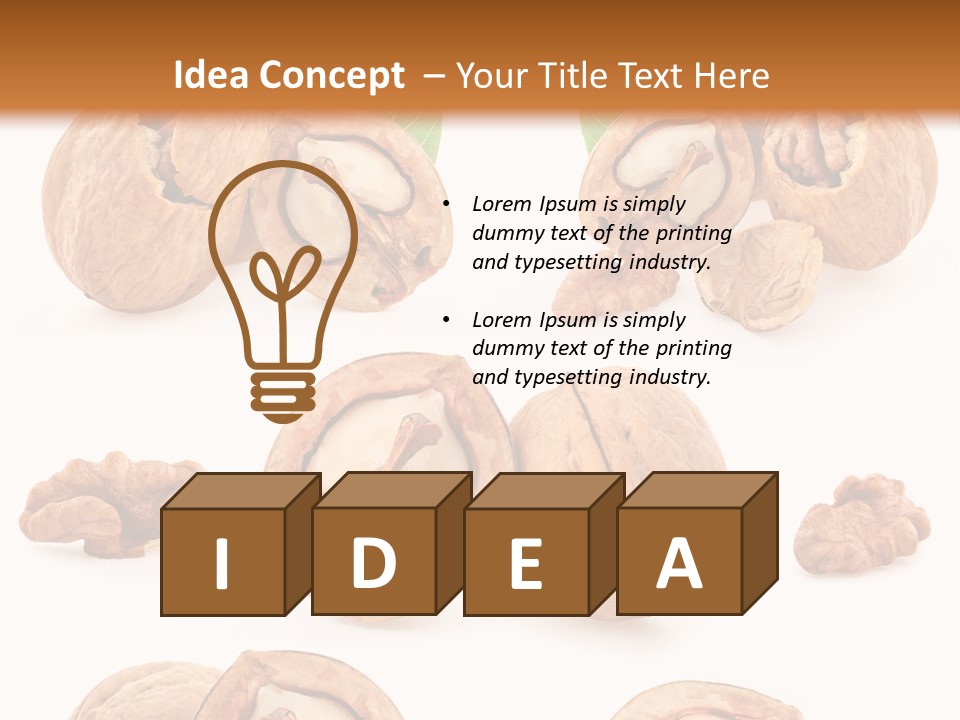 Nature Natural Closeup PowerPoint Template