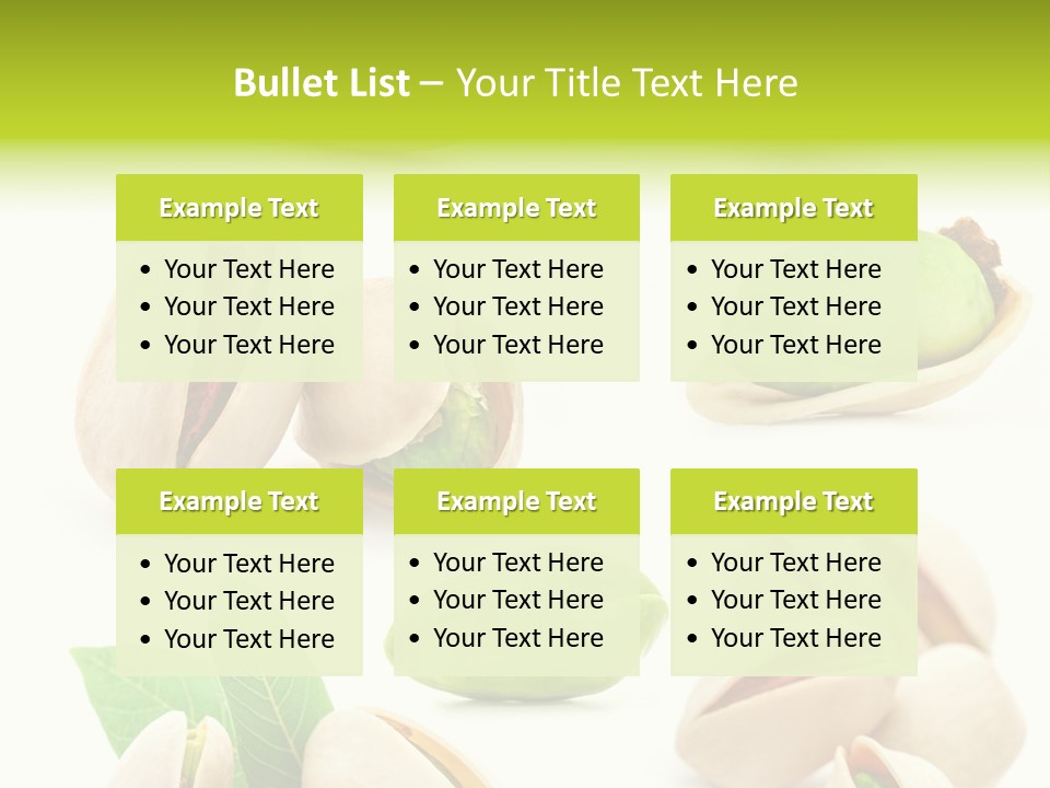 Food Foodstuff Shell PowerPoint Template