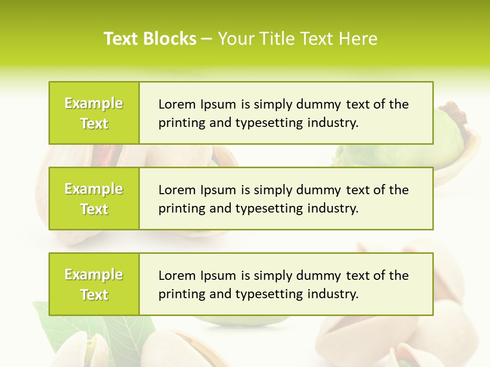 Food Foodstuff Shell PowerPoint Template