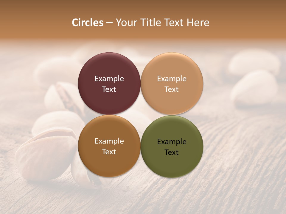 Hardwood Nutty Drawer PowerPoint Template