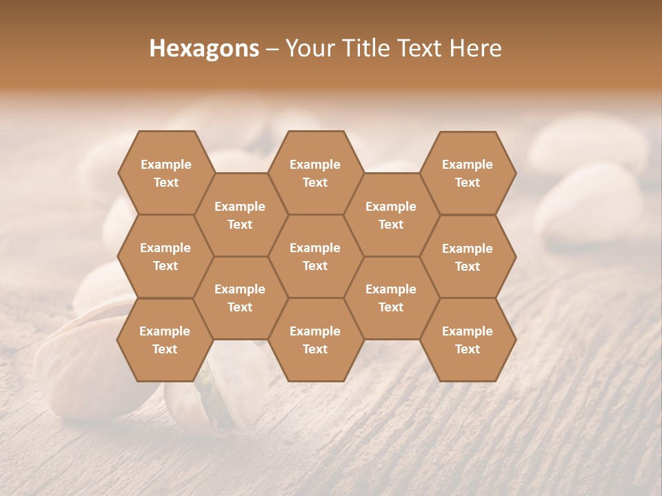 Hardwood Nutty Drawer PowerPoint Template