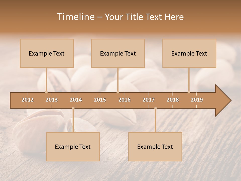 Hardwood Nutty Drawer PowerPoint Template