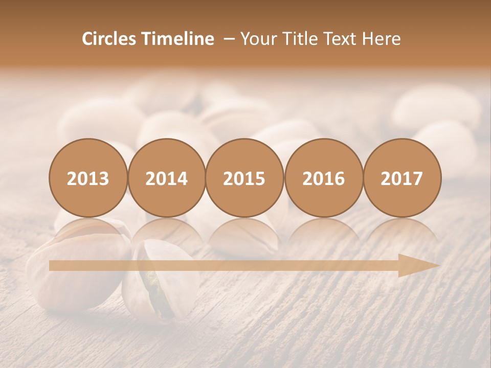 Hardwood Nutty Drawer PowerPoint Template