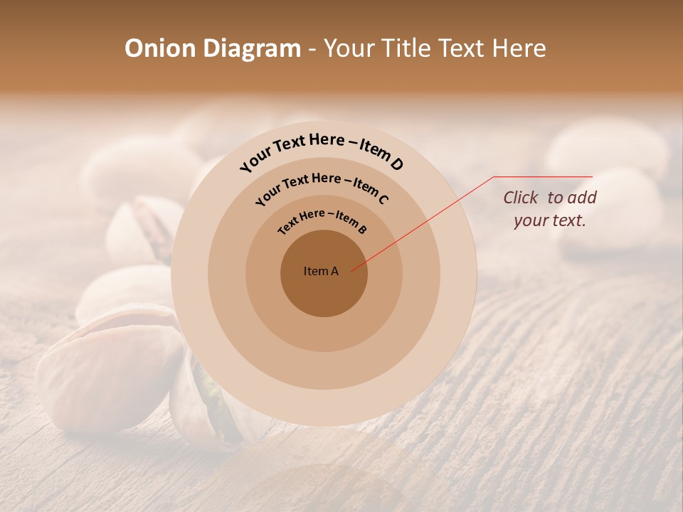 Hardwood Nutty Drawer PowerPoint Template