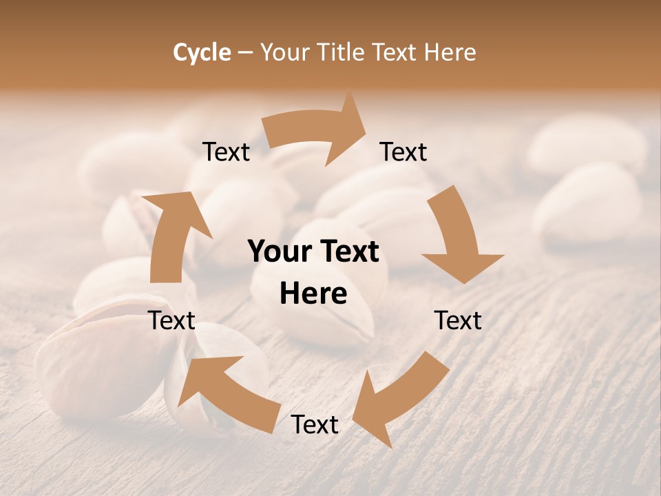 Hardwood Nutty Drawer PowerPoint Template