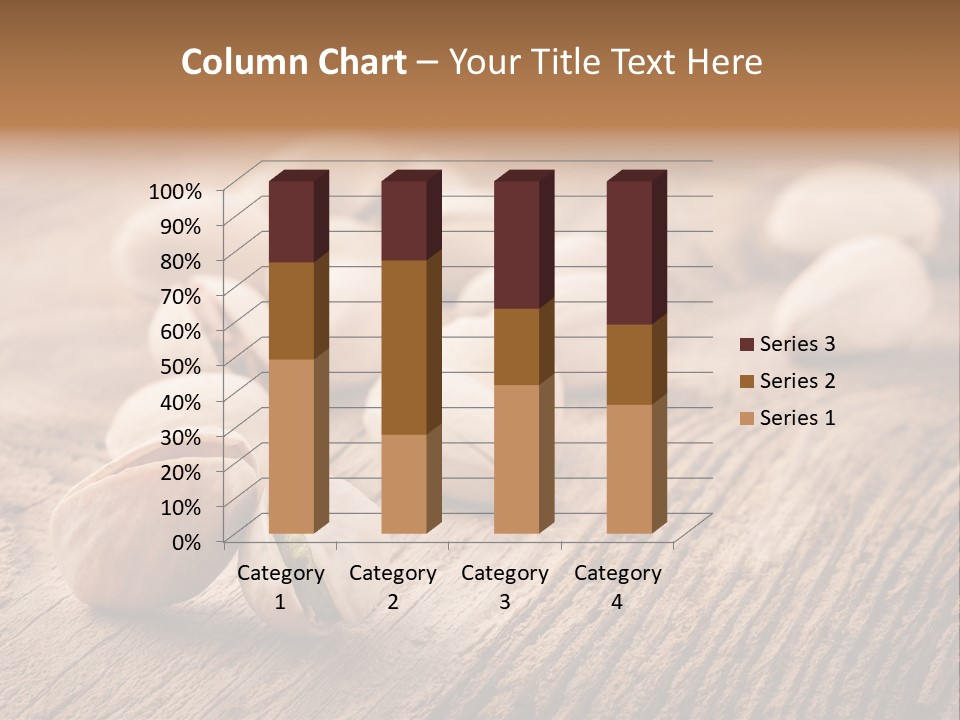 Hardwood Nutty Drawer PowerPoint Template