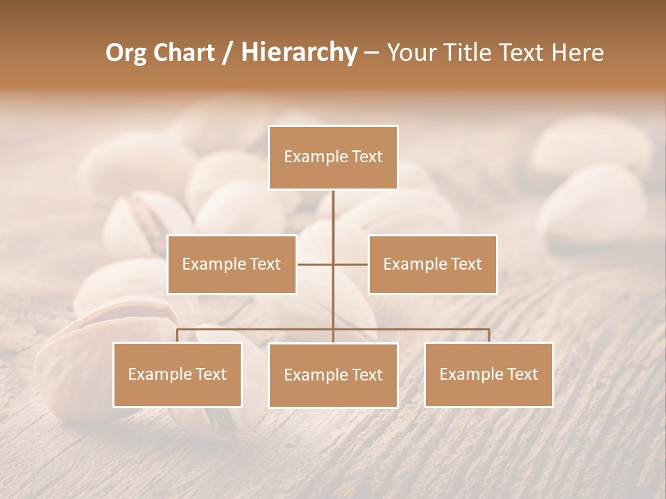 Hardwood Nutty Drawer PowerPoint Template