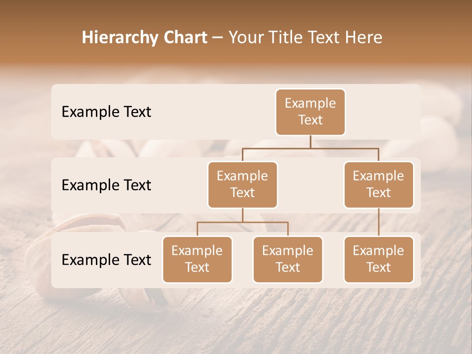 Hardwood Nutty Drawer PowerPoint Template