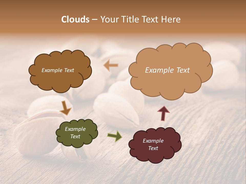 Hardwood Nutty Drawer PowerPoint Template