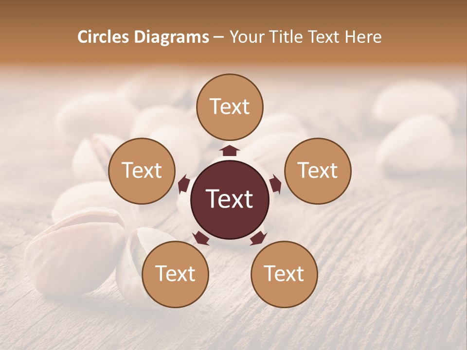 Hardwood Nutty Drawer PowerPoint Template