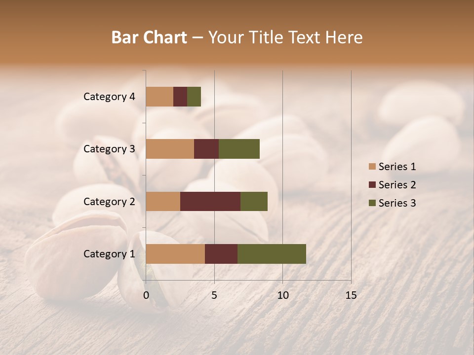 Hardwood Nutty Drawer PowerPoint Template