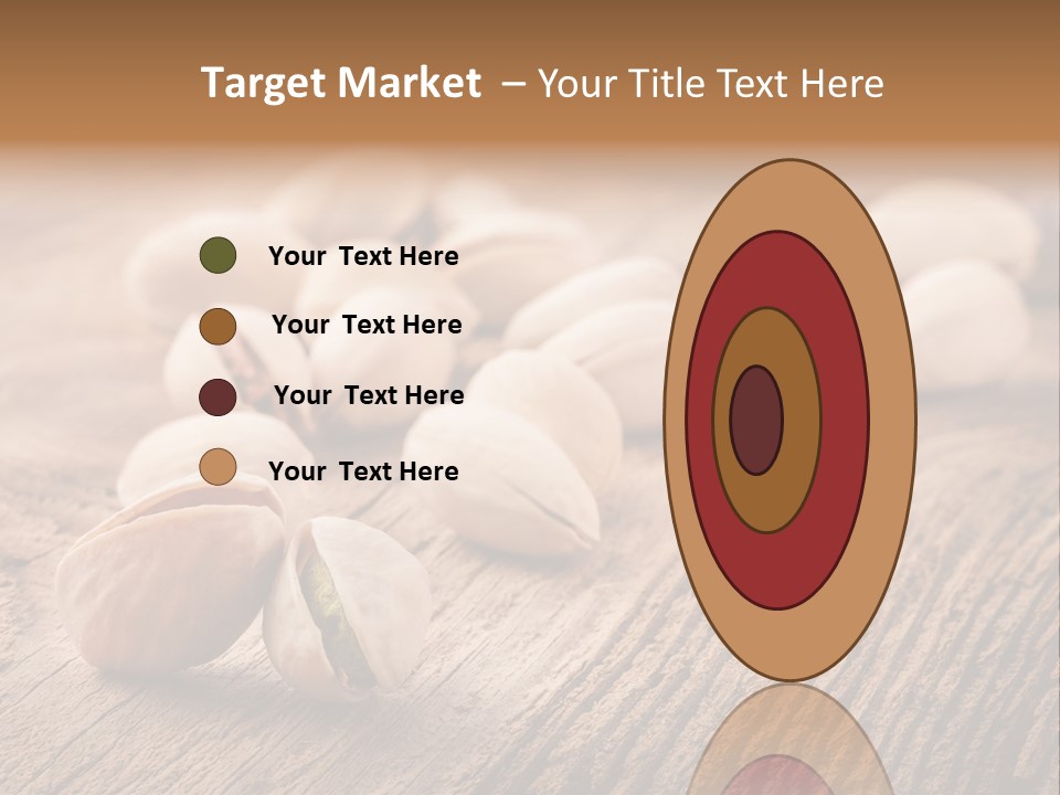 Hardwood Nutty Drawer PowerPoint Template