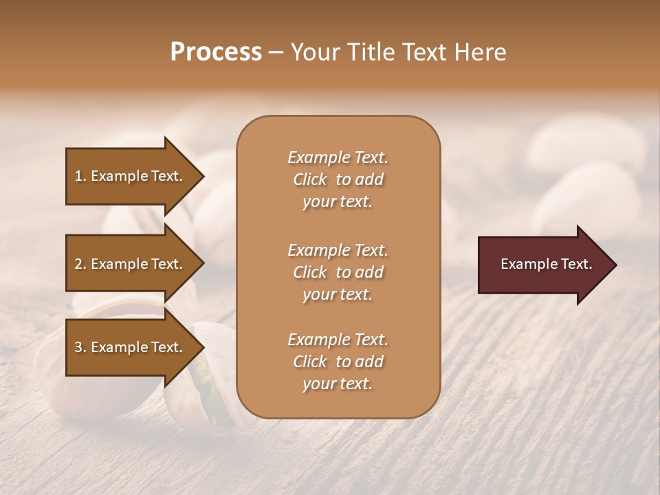 Hardwood Nutty Drawer PowerPoint Template