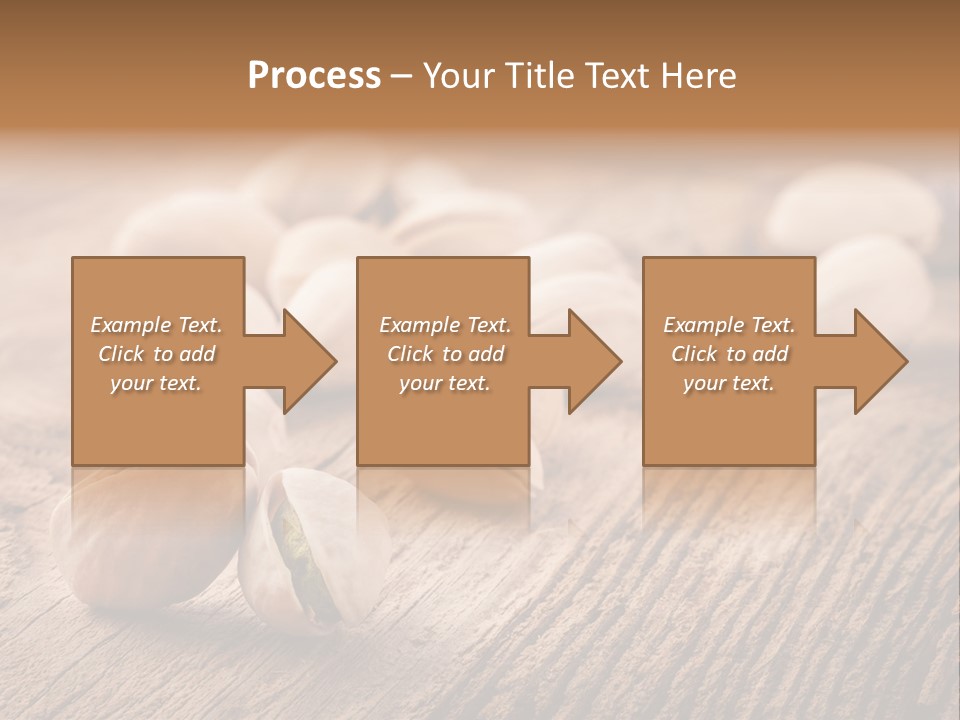 Hardwood Nutty Drawer PowerPoint Template