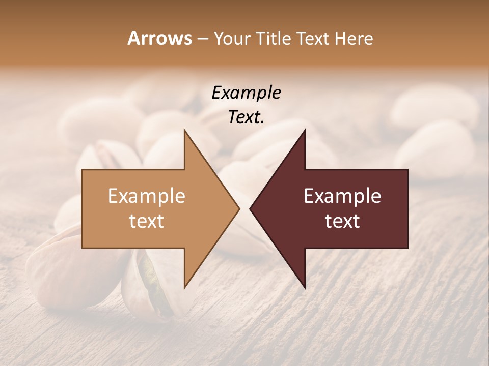 Hardwood Nutty Drawer PowerPoint Template