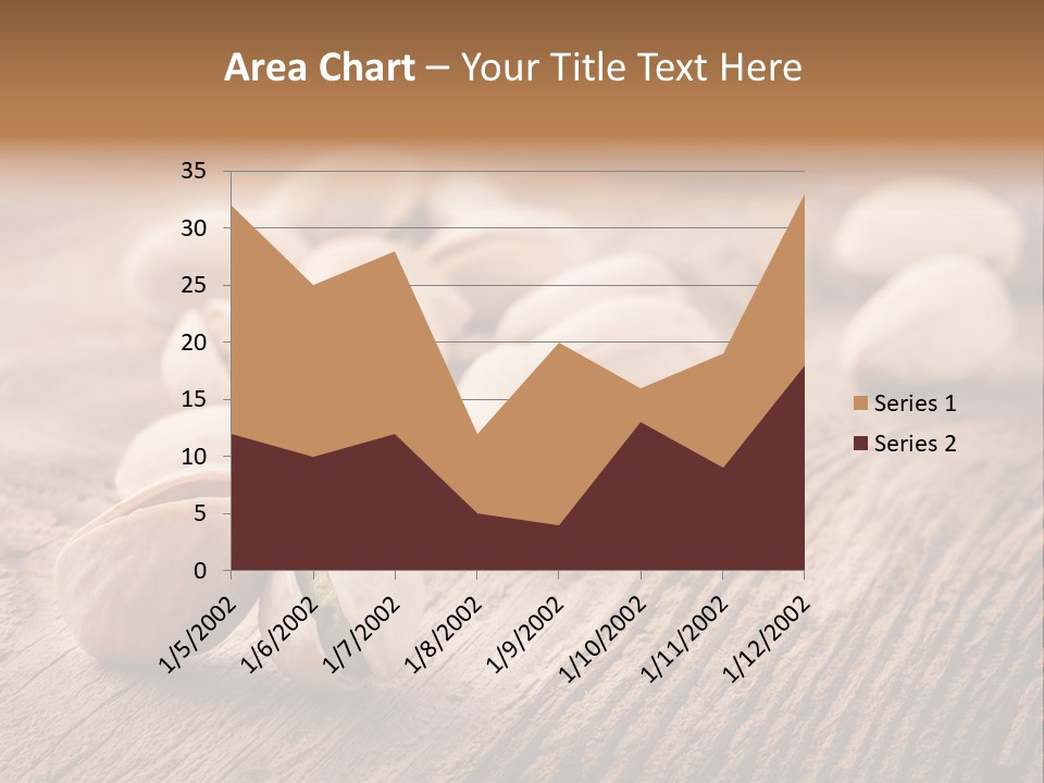 Hardwood Nutty Drawer PowerPoint Template