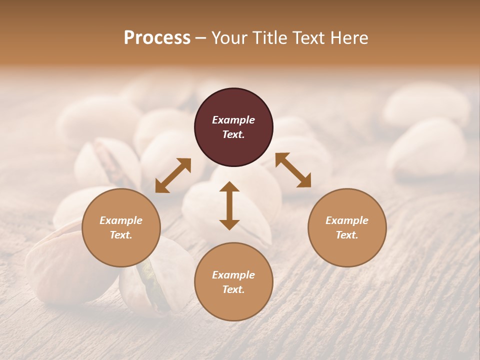 Hardwood Nutty Drawer PowerPoint Template