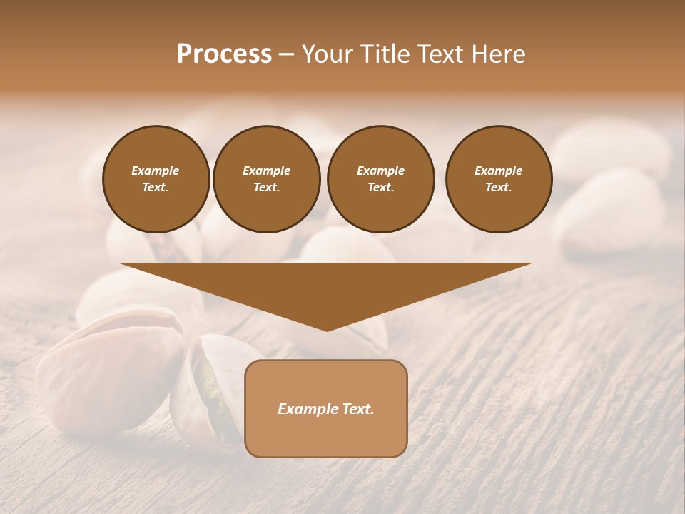 Hardwood Nutty Drawer PowerPoint Template