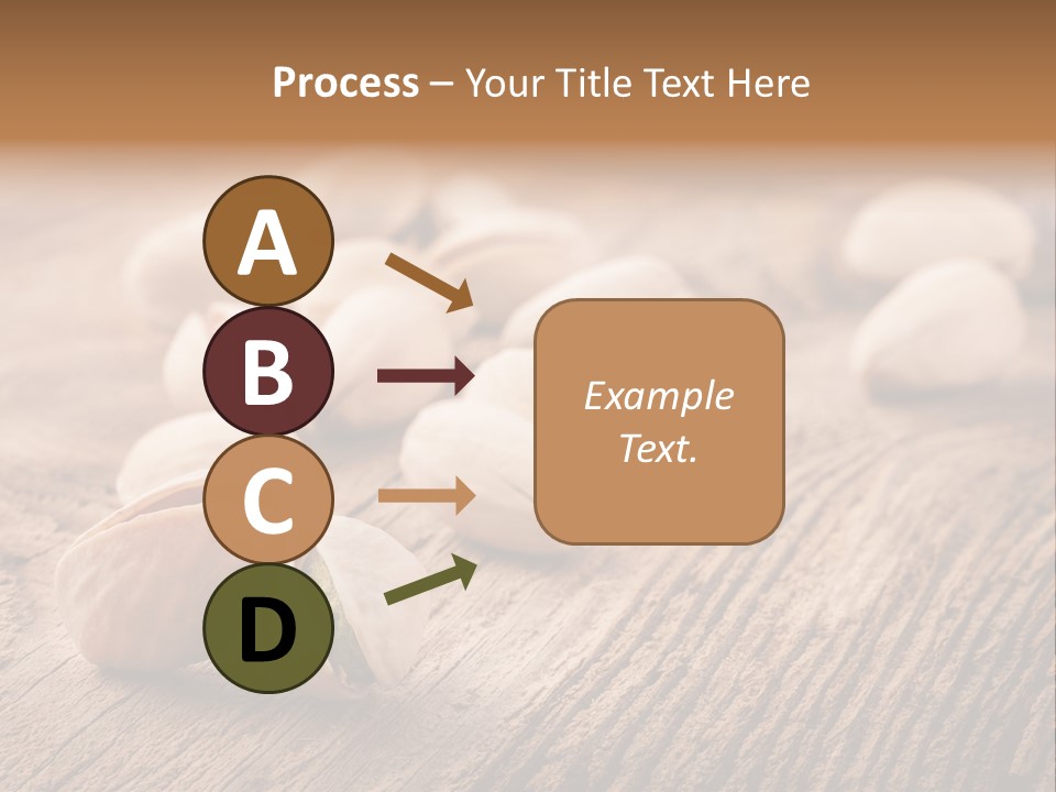 Hardwood Nutty Drawer PowerPoint Template