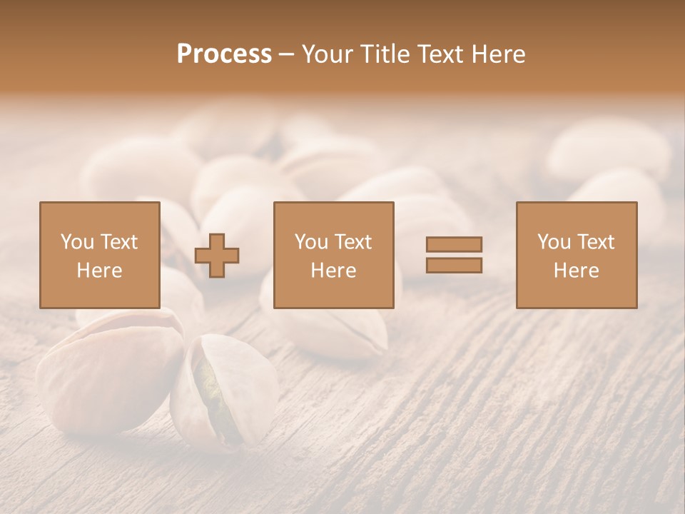 Hardwood Nutty Drawer PowerPoint Template