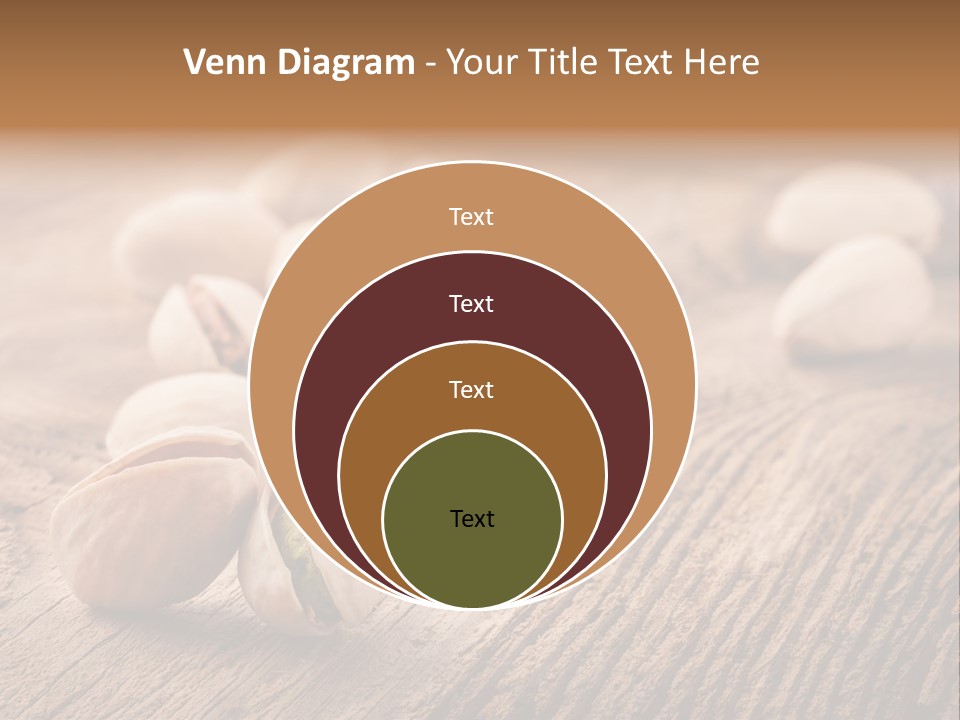 Hardwood Nutty Drawer PowerPoint Template