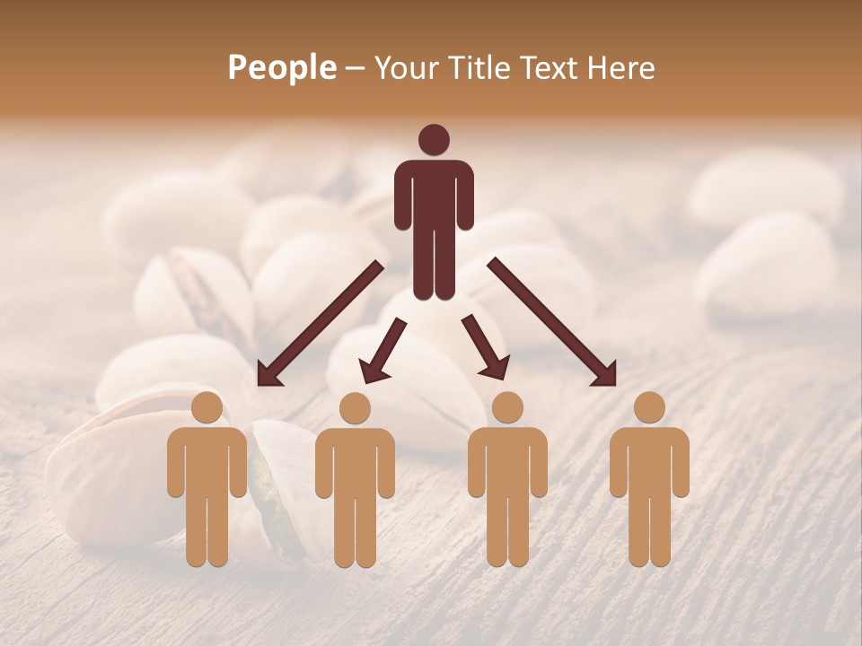 Hardwood Nutty Drawer PowerPoint Template