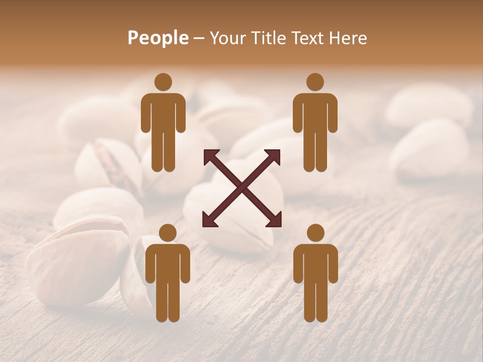 Hardwood Nutty Drawer PowerPoint Template