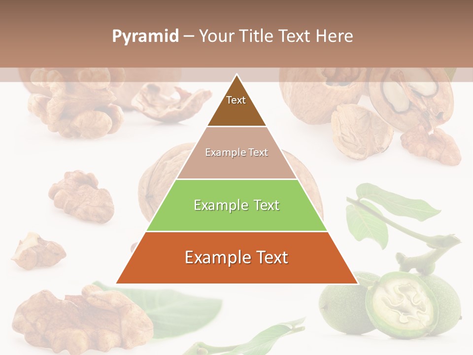 Nutty Healthy Leaf PowerPoint Template