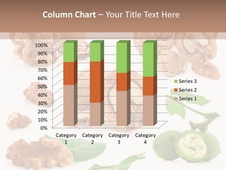 Nutty Healthy Leaf PowerPoint Template