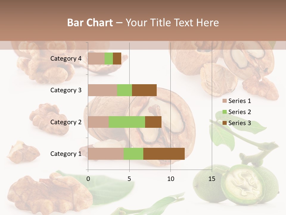 Nutty Healthy Leaf PowerPoint Template