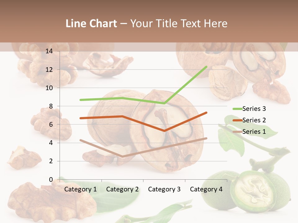 Nutty Healthy Leaf PowerPoint Template