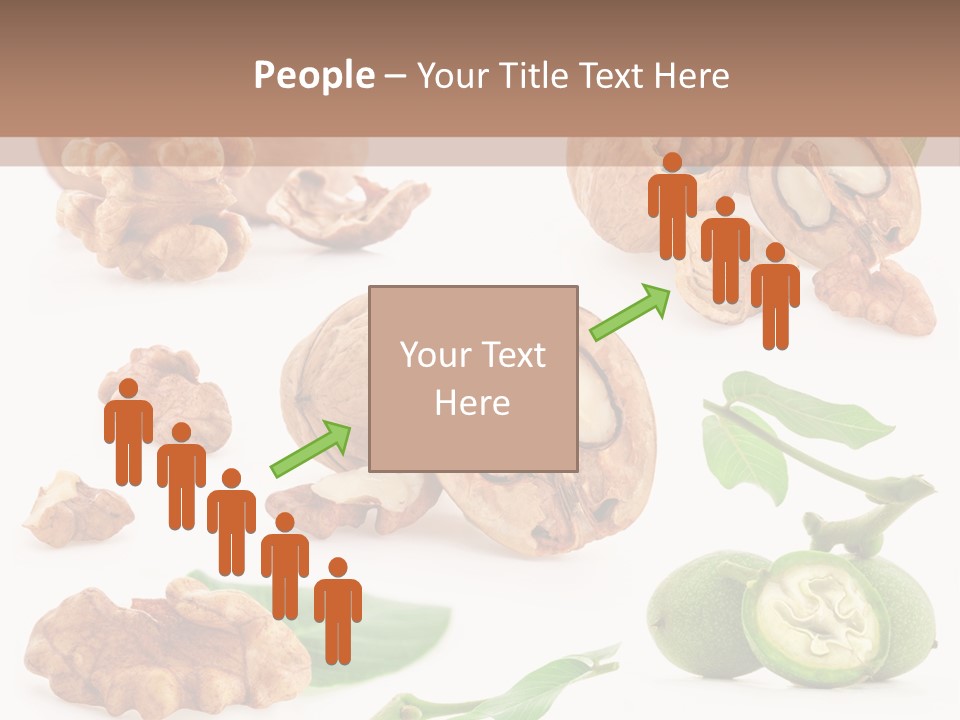 Nutty Healthy Leaf PowerPoint Template