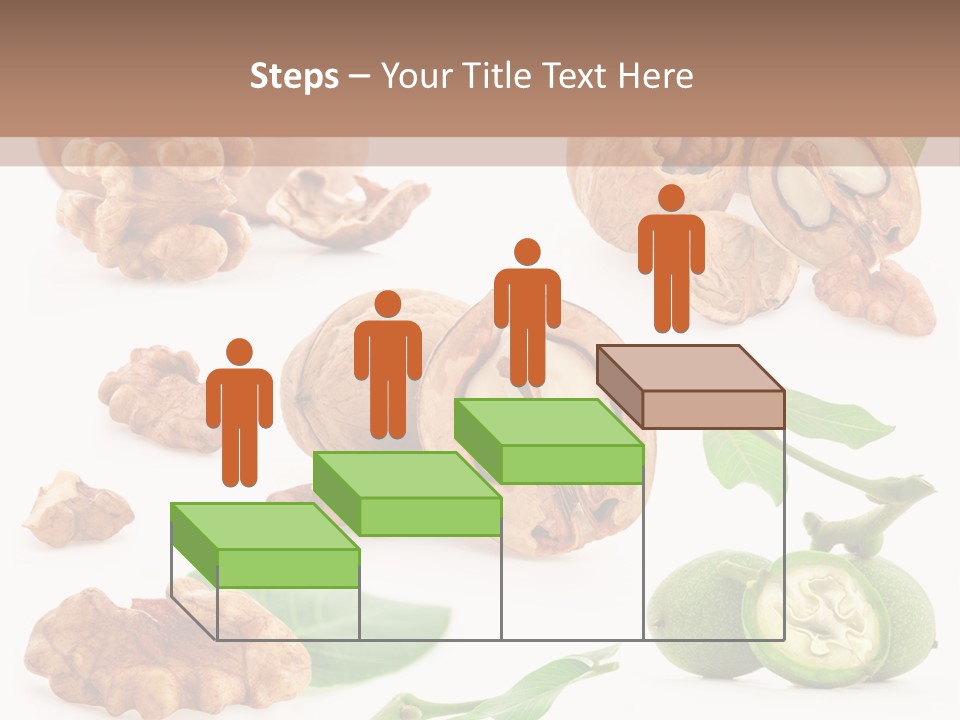 Nutty Healthy Leaf PowerPoint Template