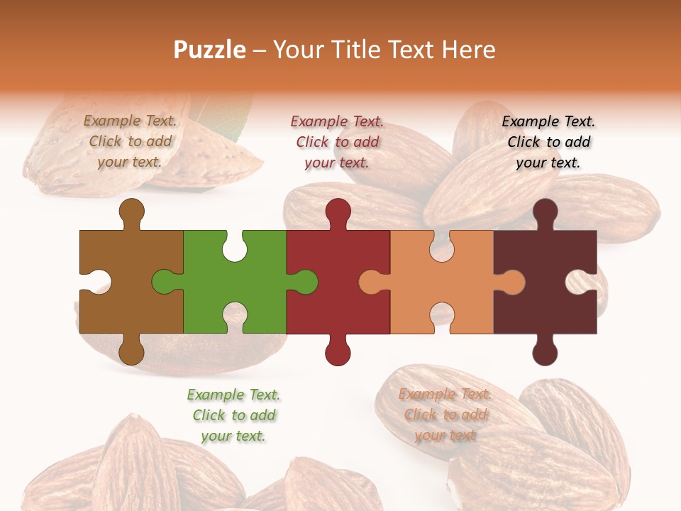 Hard Drupe Fruit PowerPoint Template