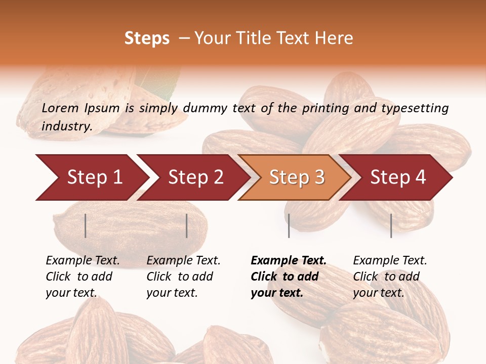 Hard Drupe Fruit PowerPoint Template