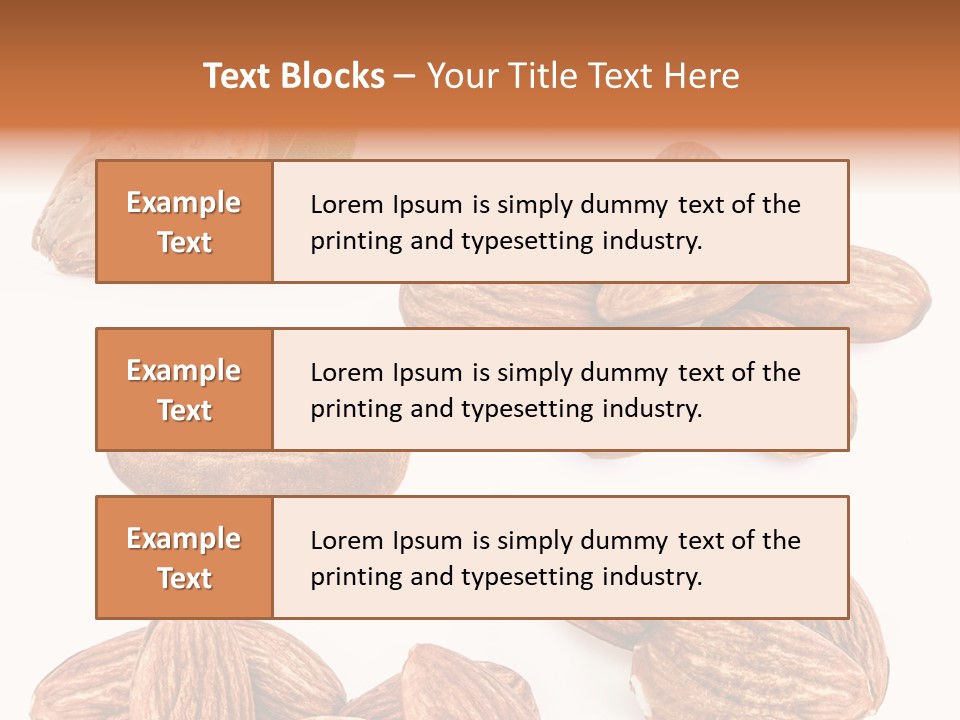 Hard Drupe Fruit PowerPoint Template