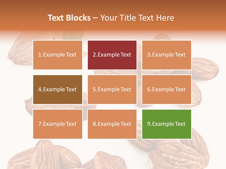 Hard Drupe Fruit PowerPoint Template