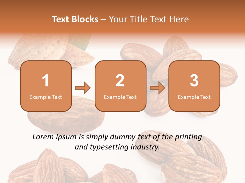 Hard Drupe Fruit PowerPoint Template