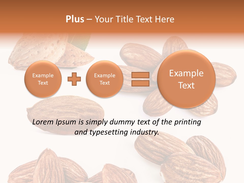 Hard Drupe Fruit PowerPoint Template