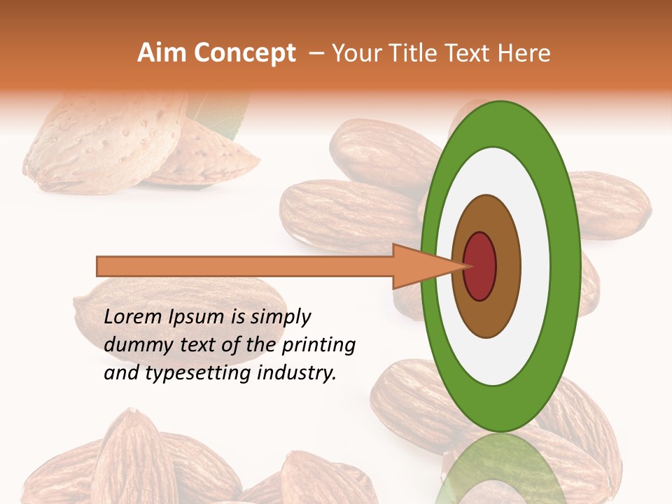 Hard Drupe Fruit PowerPoint Template