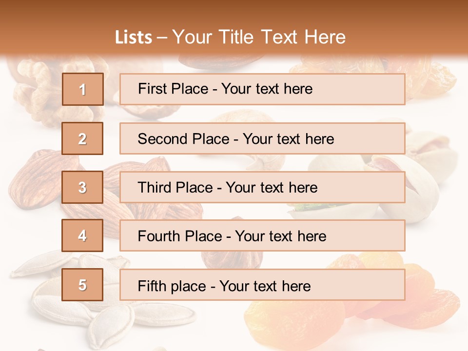 Healthy Background Raw PowerPoint Template